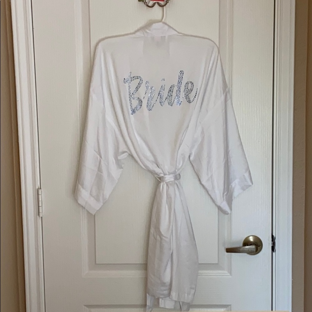 Victoria’s Secret Satin Bridal Robe Gem